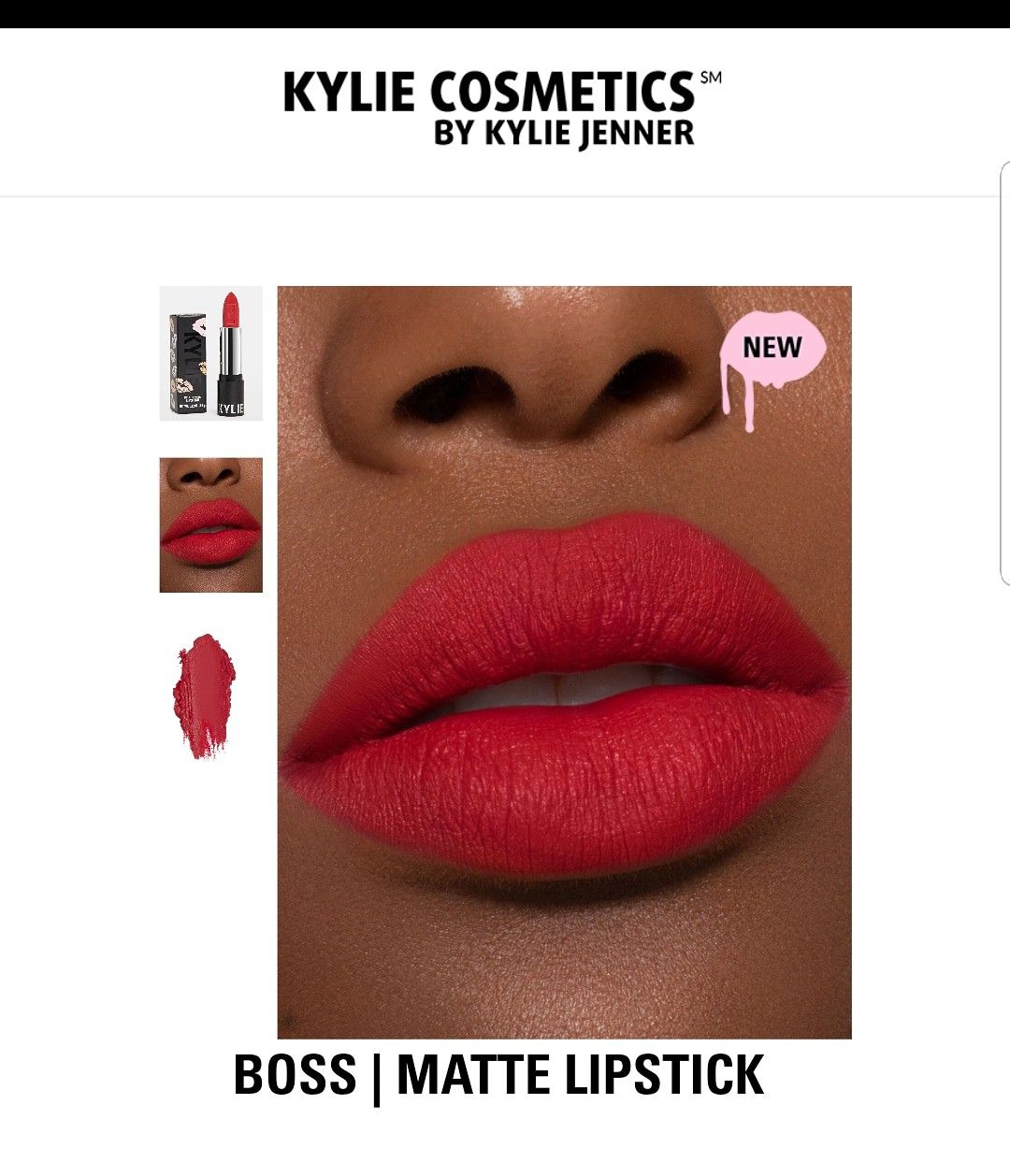 Boss lipstick by kylie