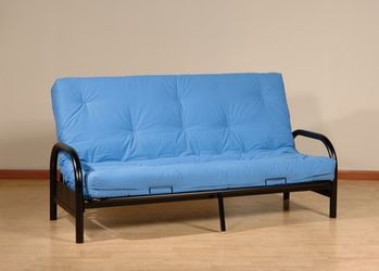 Brand new metal sofa futon