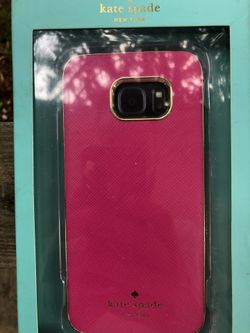 Kate spade phone case. Galaxy s7 edge still in box. 30$