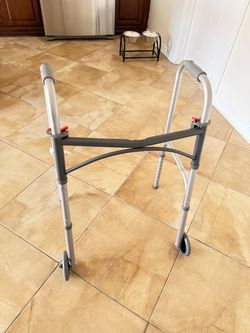 Folding Walker with Wheels