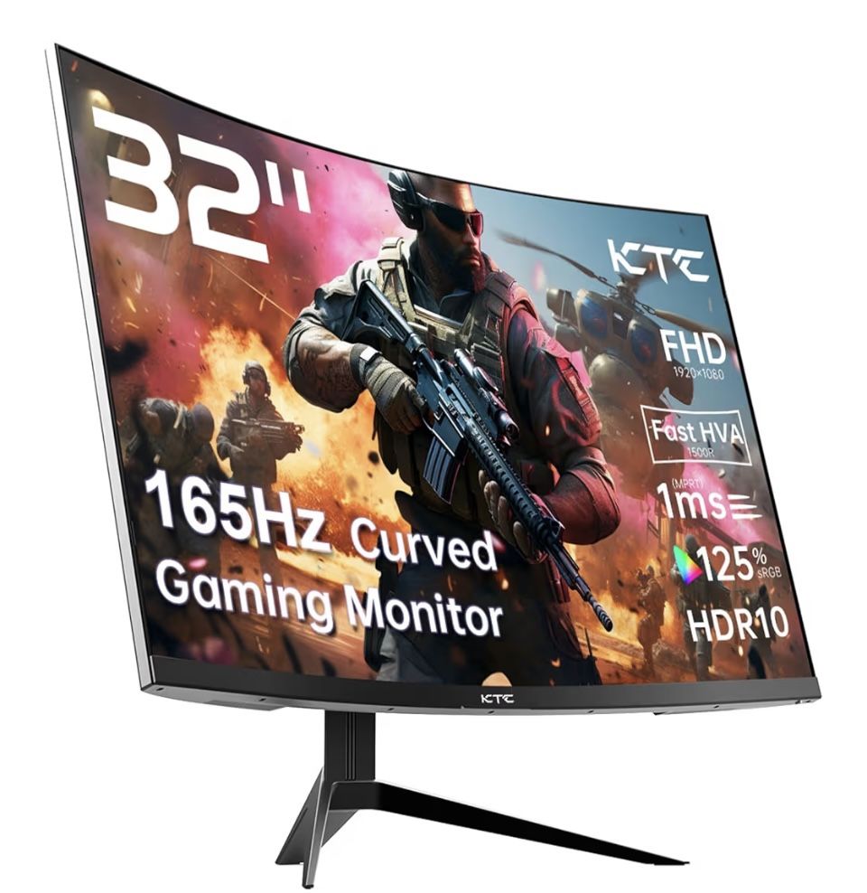 32” curved gaming monitor 165hz - FHD - Like New- Still under warranty