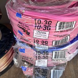 Wire#10/3 Romex 250FT $250 each one
