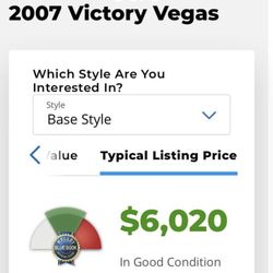 Victory Vegas Motorcycle 