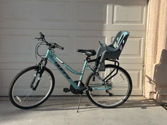 Huffy Mountain Bike with Child Rear Seat