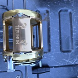 PENN INTERNATIONAL 50 TW REEL WITH TIBURON FRAME