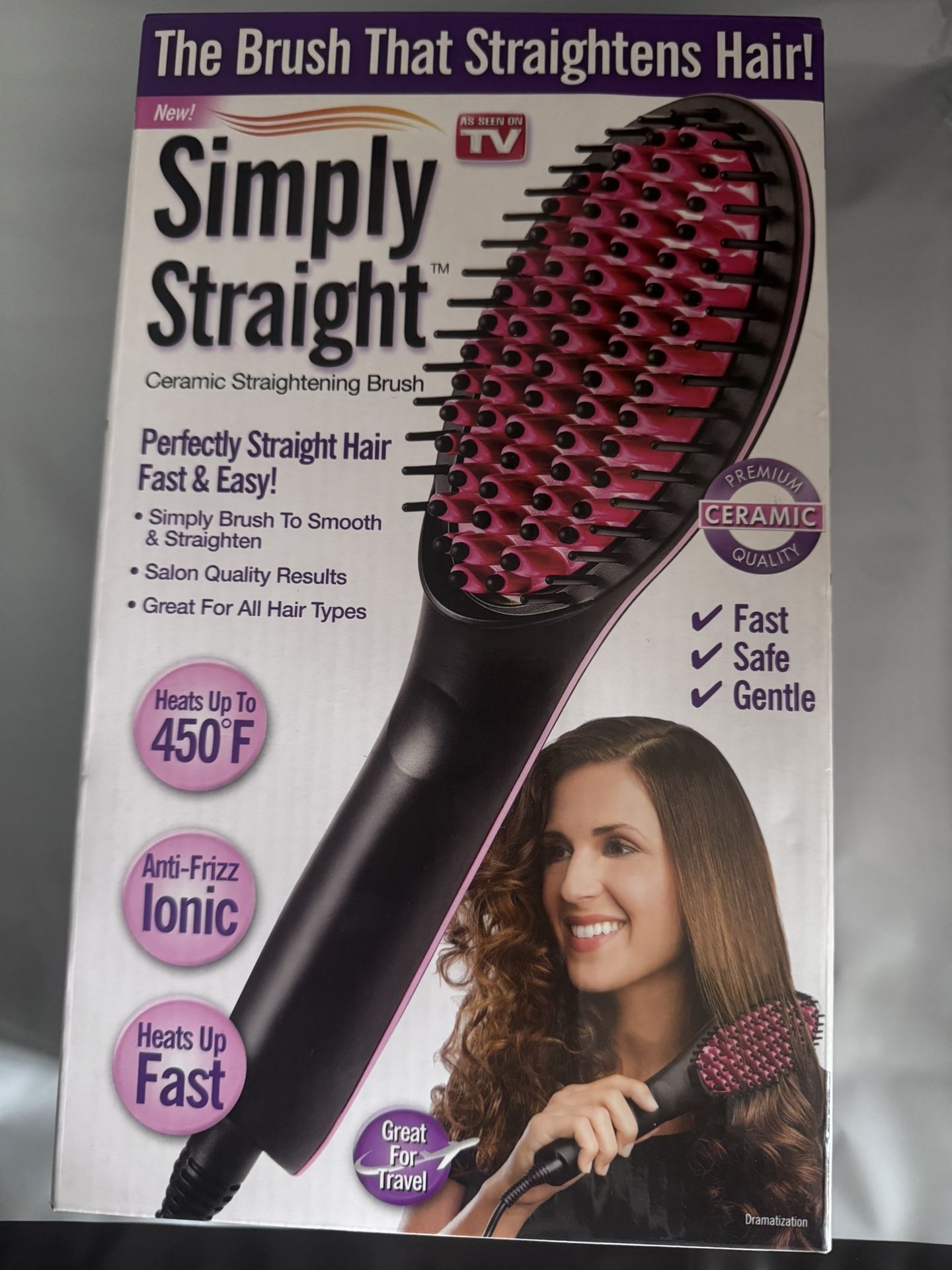 The Brush That Straightens Hair