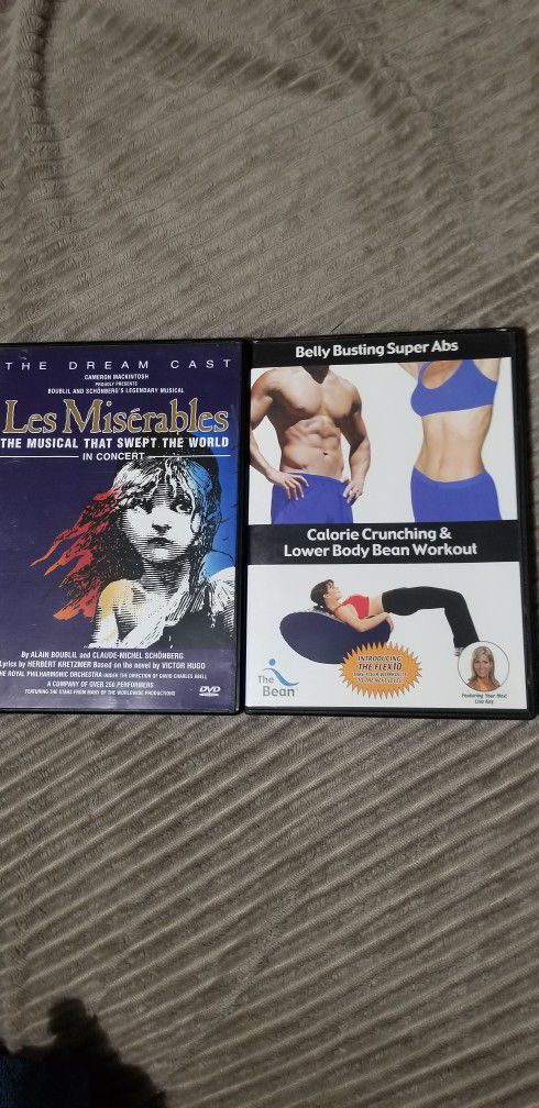 Workout Dvd & Musical In Concert Dvd