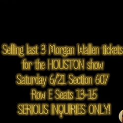 Morgan Wallen Tickets