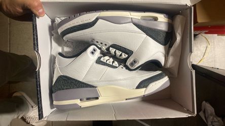 Air Jordan 3 White Grey Sneaker retro cement gray