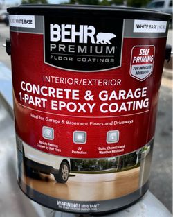 Behr Premium Concrete and Garage Epoxy Paint