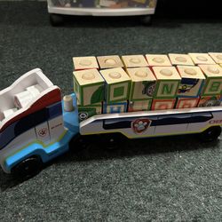 Paw Patrol Wooden Block Set 
