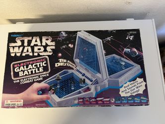 Star Wars Tiger Electronic Galactic Battle Game Battleship Vtg 1997 Complete