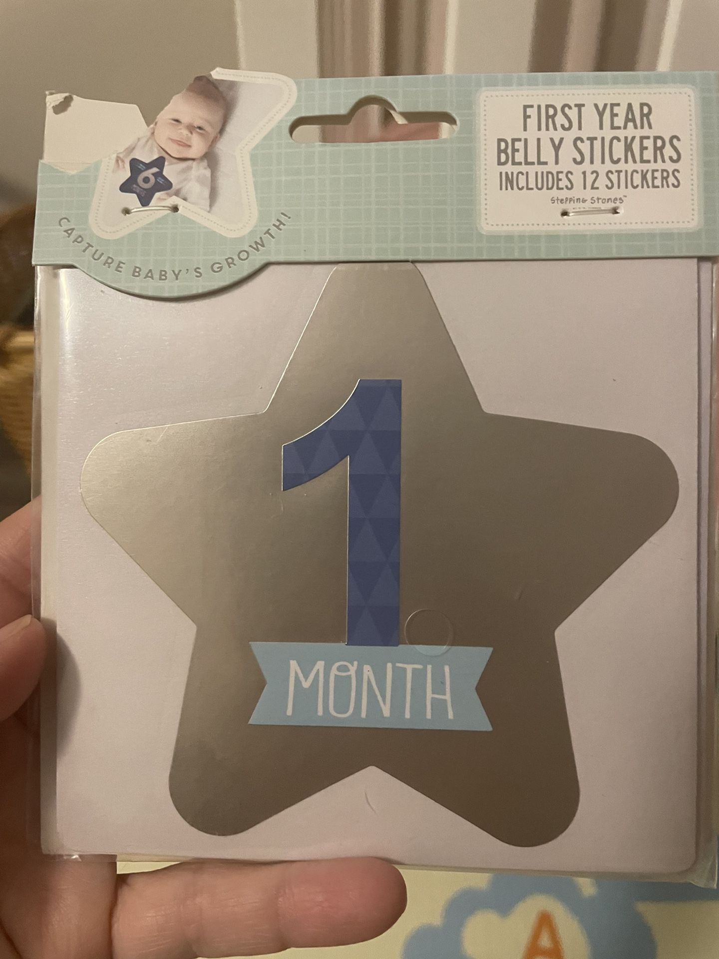 First Year belly Stickers 