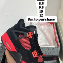Air Jordan 4 Red Thunders