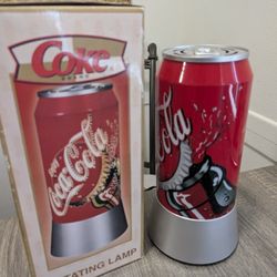 Rotating Coca Cola Lamp 