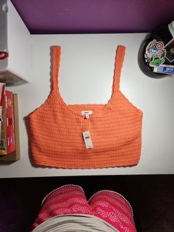 NEW Aerie Summer Nights Cropped Tank Top