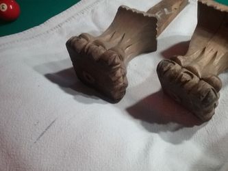 Wooden Claw Feet