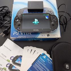 LIKE NEW PS Vita 256GB OLED 1000 Black User-Friendly Playstation PSP