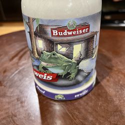 Budweiser 1995 Bud-Weis-Er Frogs Stein