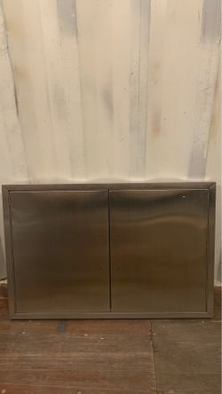 Stainless steal doors