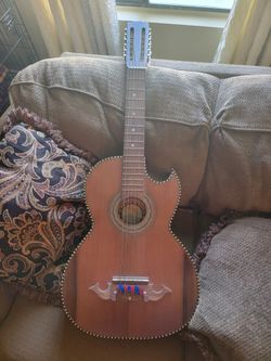 12-String Acoustic Guitarron / Bajo Sexto