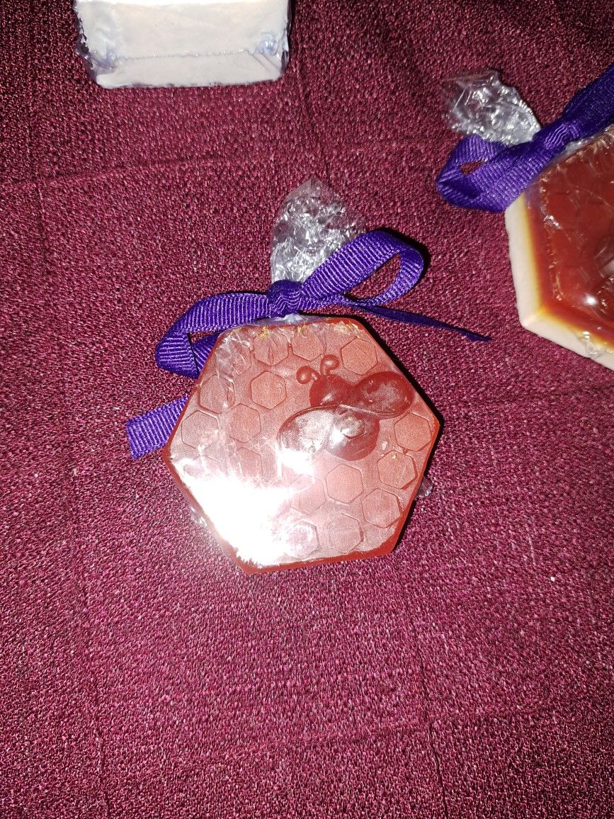 Tumeric,honey, And Ginger Soap