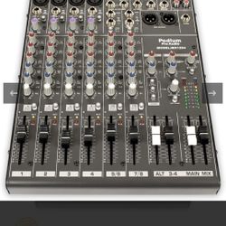 MX1204 12 Channel Pro Audio Mic/Line Stereo Mixer Console