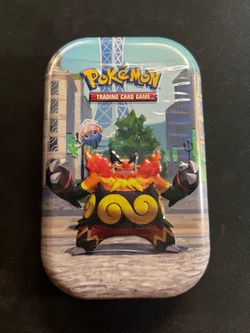 Pokemon Lumiose City Mini Tin / Emboar & Inkay
