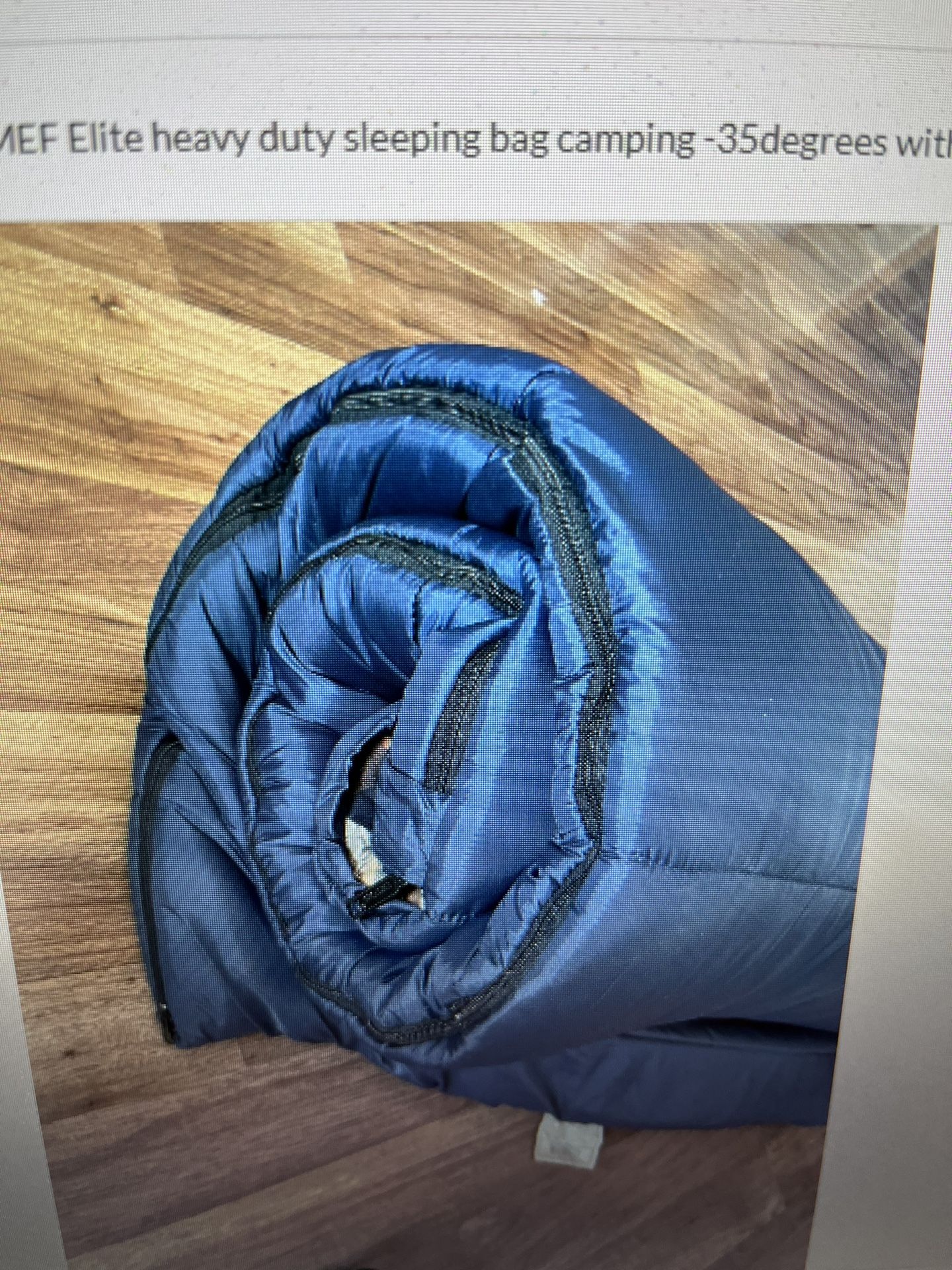 Sleeping Bag (Cold weather). $28