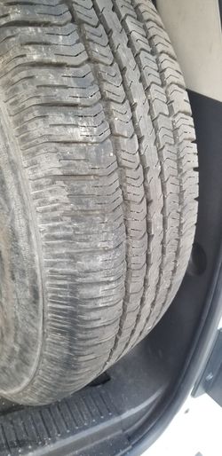 Spare tire for Chevy truck