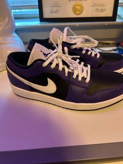 AJ1 Court Purples Low Top