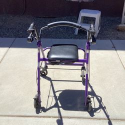 Four Wheel Rolling Walker