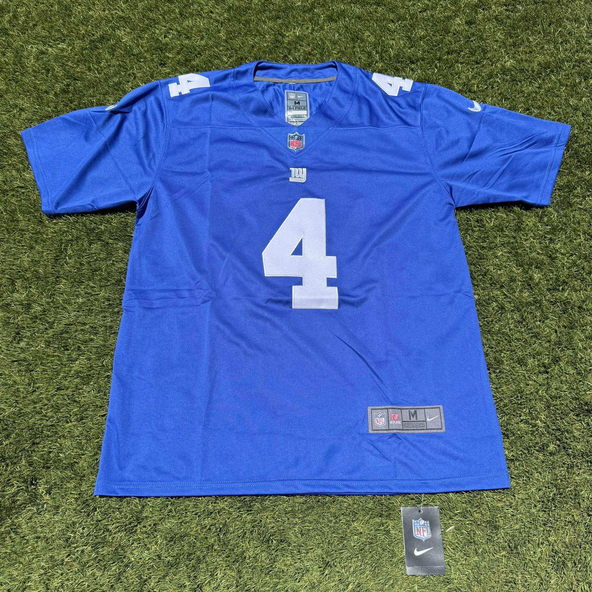#4 Cam Skattebo New York Giants Jersey Classic Blue (Available in Men’s Sizes S-XL)
