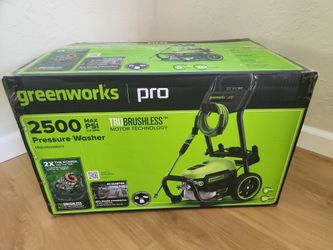 Greenworks 2500 PSI Pressure Washer