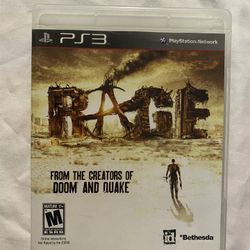 RAGE (PS3)(USED)