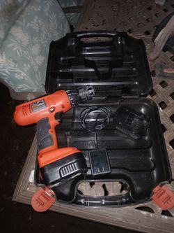 Power Drill with Battery and Charger