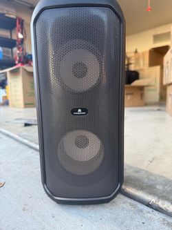 Max Power MPD426 Bluetooth Karaoke Speaker w/ LED Lights – Used – Works Great