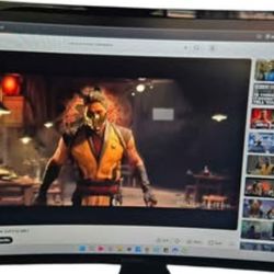 Samsung C27F396FHN 27 inch Curved LED HDMI VGA Monitor LC27F396FHNXZA