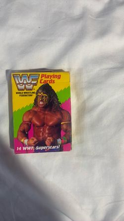 1991 Titan Sports WWF Superstars Playing Cards