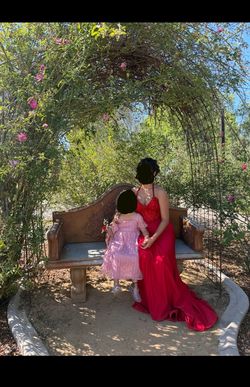 RED Prom dress