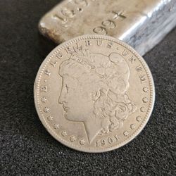 1901 Morgan Dollar 