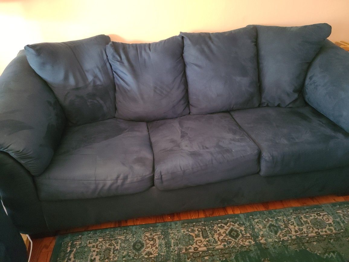 BLUE SOFA COUCH FOR SALE "DARCY COLLECTION"