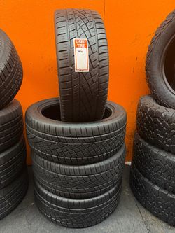 255/45R20 Continental Extreme Contact Full Set of 4 Tires