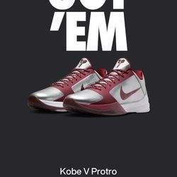 Nike x Kobe Protro 5 Size 12.5M