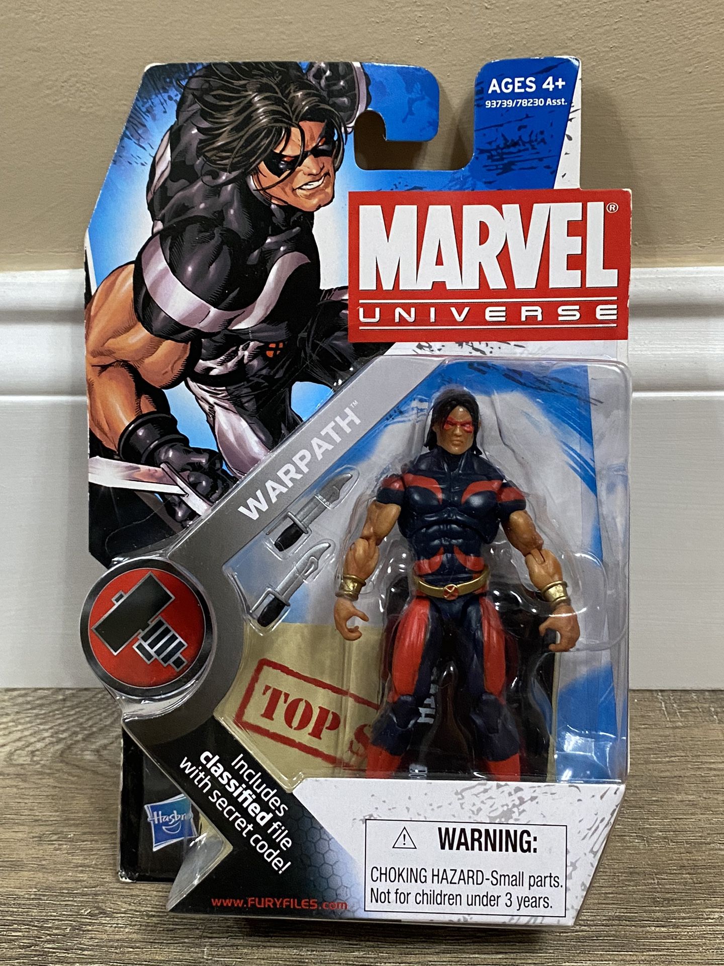 Marvel Universe Series 2 #003 Warpath 4" Action Figure Hasbro 2009 MOC R3