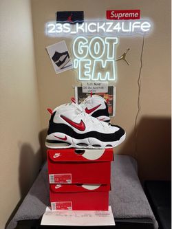 Brand new Nike Air Max Uptempo 95 Red/Black Uptempo’s size  13 x2 with original box and receipt.
