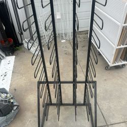 Vynil Roll Storage Rack