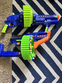 Nerf Guns, Fits40 Darts Each