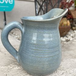 Pottery pitcher