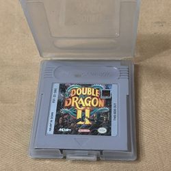 Double Dragon II (Nintendo Game Boy) GB Original w/ Case